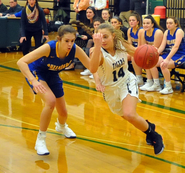 Girls basketball: Queensbury at Hudson Falls